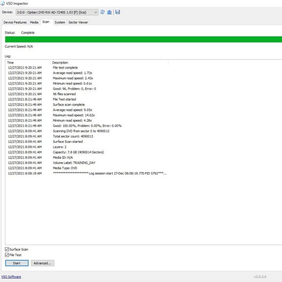 TRAINING DAY DVD Widescreen 2001 Warner Brothers USED - Picture 8 of 9